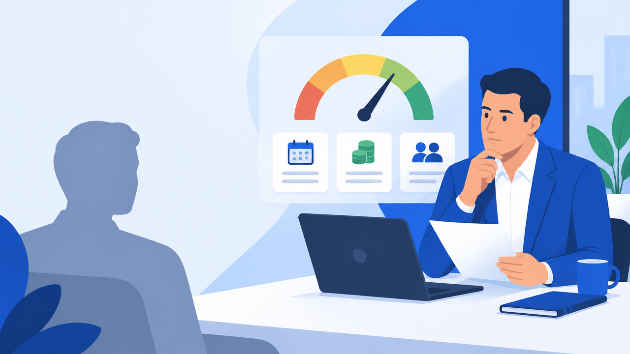 Analista interpreta indicadores de crédito e histórico de pagamento para avaliar um cliente